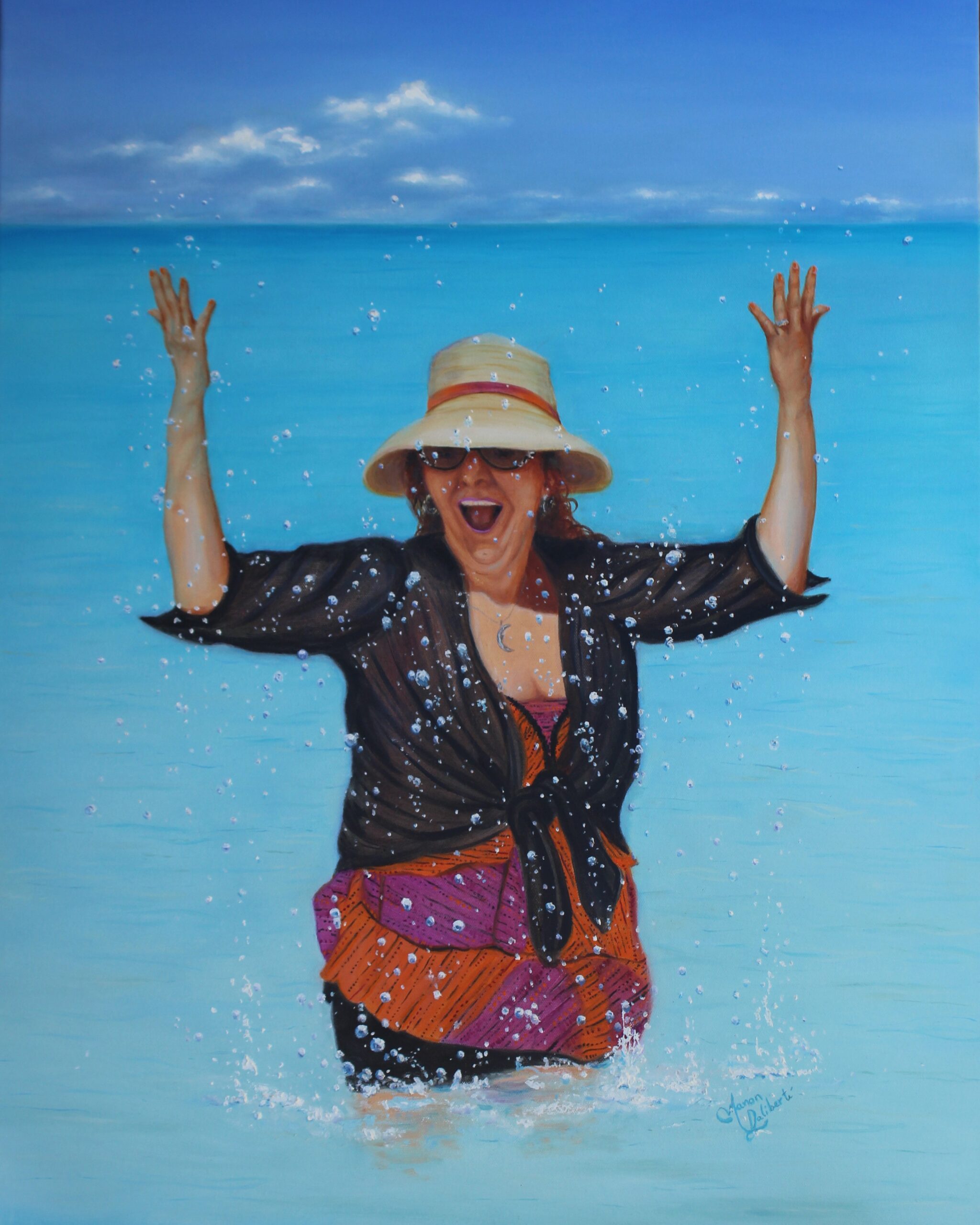 Souffle De Liberté_Huile/oil 28"X22" (Disponible/Available $1,075 CAN)